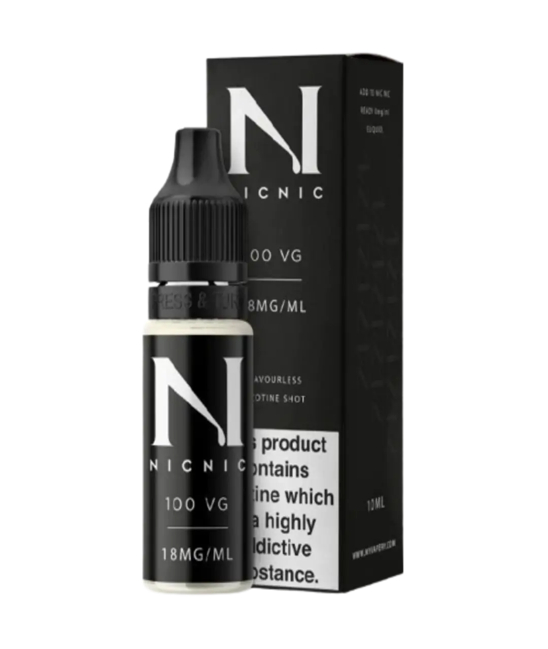 Nic Nic 100VG Nicotine Shot - 10ml