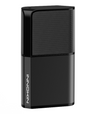 A sleek, black, rectangular device with a textured surface on the upper half and a smooth lower half. The Innokin Klypse Zip Kit, perfect for MTL vaping, features a 650mAh battery and the brand name "Innokin" printed vertically in white on the left lower section.